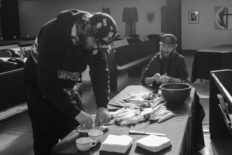 Setting the table